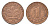 ФРГ 1 пфенниг 1949 D KM A101, J. 376 сталь плакированная медью 4685-338