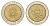 Аргентина 1 песо 2009 KM 112 биметалл 4571-452