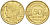 ФРАНЦИЯ 50 САНТИМОВ 1941 ТИП MORLON KM 894.1, LE FRANC 192.18 алюминиевая бронза 44-561