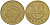 Коста-Рика 100 колон 1998 B.C.C.R. KM 230а латунь 82-236