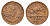 ЮАР 2 цента 1969 Ян ван Рибек (1619-1677), South Africa, легенда на английском, антилопа KM 66.1 бронза 4122-523