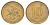Гонконг 10 центов 1998 KM 66 сталь плакированная латунью UNC 4701-153