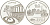 Франция 1 1/2 евро 2003 Чемпионат мира по лёгкой атлетике 2003 года в Сен-Дени, толкание ядра KM 1843 серебро PROOF 1095-3-22