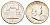 США 1/2 доллара (50 центов) 1951 Бенджамин Франклин, колокол KM 199 серебро aUNC 1531-125