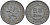 БЕЛЬГИЯ 25 САНТИМОВ 1915 BELGIE KM 82 цинк 4448-834