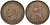 Великобритания 1 пенни 1938 Георг VI (1936-1952) KM 845, Spink 4114 бронза 4574-123