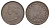 Великобритания 1/2 пенни ND (1809-1810) британская медная компания - Меркурий Withers?630/3 медь 1522-1032