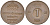 Швеция 1 эре 1968 U, Густав VI Адольф (1950-1973) KM 820 бронза 112-332