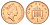 Великобритания 1 пенни 1993 Елизавета II (1952-2022) KM 935a, Spink 4391 (B4) сталь плакированная медью UNC 4697-634