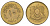 Египет 10 миллим 1973 KM 435 латунь UNC 4684-714