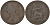 Великобритания 1/2 пенни 1860 Виктория (1837-1901), зубчатая кайма KM 748.2, Spink 3956 бронза 4143-1254