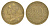 Франция 20 сантимов 1975 тип Morlon KM 930, Le Franc 156.15 алюминиевая бронза 4631-512