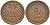 ГЕРМАНИЯ 2 ПФЕННИГА 1906 F KM 16, J. 11, Weege 4 медь 206-526