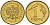 Польша 1 грош 2004 MW KM 276, Parchimowicz 701m латунь 4580-459