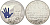 Франция 10 евро 2012 Ив Кляйн, французский художник-новатор, эмаль KM 2087 серебро PROOF 00-00