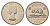 Канада 5 центов 1964 Елизавета II (1952-2022), бобр KM 57 никель 4611-551