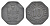 Гота 10 пфеннигов ND Funck 166.2, Men18 11731.3 цинк 4528-636