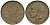 Бельгия 50 сантимов 1955 BELGIQUE KM 144 бронза 4164-1042