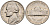 США 5 центов 1970 D, Джефферсон KM A192 медно-никель 4141-111
