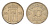 Норвегия 10 эре 1954 Хокон VII (1905-1957) KM 396 медно-никель UNC 4632-1142