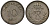 ДАНИЯ 10 ЭРЕ 1956 С; S, ФРЕДЕРИК IX (1947-1972) KM 841.2 медно-никель 4549-912