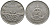 Вануату 20 вату 1983 серия FAO, краб КМ 7 медно-никель 4384-1034