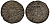 Бранденбург-Пруссия 1 шиллинг 1557 Альбрехт (1526-1568), вес 0,93 гр. серебро 1516-242