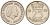 Нидерланды 25 центов 1951 Юлиана (1949-1980) KM 183 никель    4174-641
