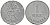 ДАНИЯ 1 ЭРЕ 1969 С; S, ФРЕДЕРИК IX (1947-1972) КМ 839.2 цинк 3309-112