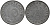 Германия 10 рейхспфеннигов 1943 F KM 101, J.371 цинк 4151-253