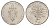 Ватикан 50 лир 1973 MCMLXXIII, Павел VI KM 121 нержавеющая сталь UNC 4648-126