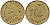 ФИНЛЯНДИЯ 10 МАРОК 1953 H KM 38 алюминиевая бронза 100-228