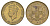 Ямайка 1 пенни 1937 KM 29 никель латунь 4641-747