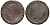 Великобритания 2 пенса 1797 Георг III (1760-1820), большой формат KM 619, Spink 3776 медь 1066-18-22