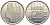 Нидерланды 25 центов 1998 Беатрикс (1980-2013) KM 204 никель UNC 112-336