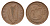Ирландия 1 пенни 1976 мифологическая птица лира KM 20 бронза 4690-363