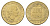 Италия 200 лир 1978 R, шестерня KM 105 алюминиевая бронза 4638-547