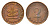 ФРГ 2 пфеннига 1959 G KM 106, J. 381 бронза 4532-651