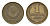 СССР 1 копейка 1989 Y 126a латунь 4684-539