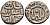 Индия 2 гани 1296-1316 AD Делийский Султанат, Ала аль-Дин Мохаммед биллон 192-923