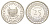 Суринам 25 центов 2006 тираж 1500 экземпляров KM 14a медно-никель BU 4625-348