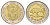 ЮАР 5 рандов 2008 KM 446 биметалл UNC 4626-854