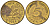 ФРГ 5 ПФЕННИГОВ 1984 J KM 107, J. 382 сталь плакированная латунью 75-514