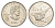 Канада 25 центов 2008 XXI зимние Олимпийские Игры, Ванкувер 2010 - Сноуборд KM 768 сталь плакированная никелем UNC 4637-945