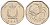 Мальта 5 центов 1993 краб KM 95 медно-никель 4588-125