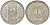 Индия, Хайдарабад 1 рупия 1943 AH 1362 Y 63 серебро 441-644