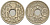 ФРАНЦИЯ 10 САНТИМОВ 1924 ТИП ЛИНДАЙЁ KM 866а, LE FRANC 138.10 медно-никель 202-114