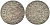 Польша 1 шиллинг (шеляг) 1625 Сигизмунд III (1587-1632), вес 0,51 гр. KM А37 серебро 1517-132