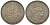 Итальянская Эритрея 5 лир 1891 Умберто I KM 4, Dav. 27 серебро 00-000-00