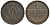 Ганновер 1 пфенниг 1861 B, Георг V KM 233, AKS 156, J. 90 медь 4594-224